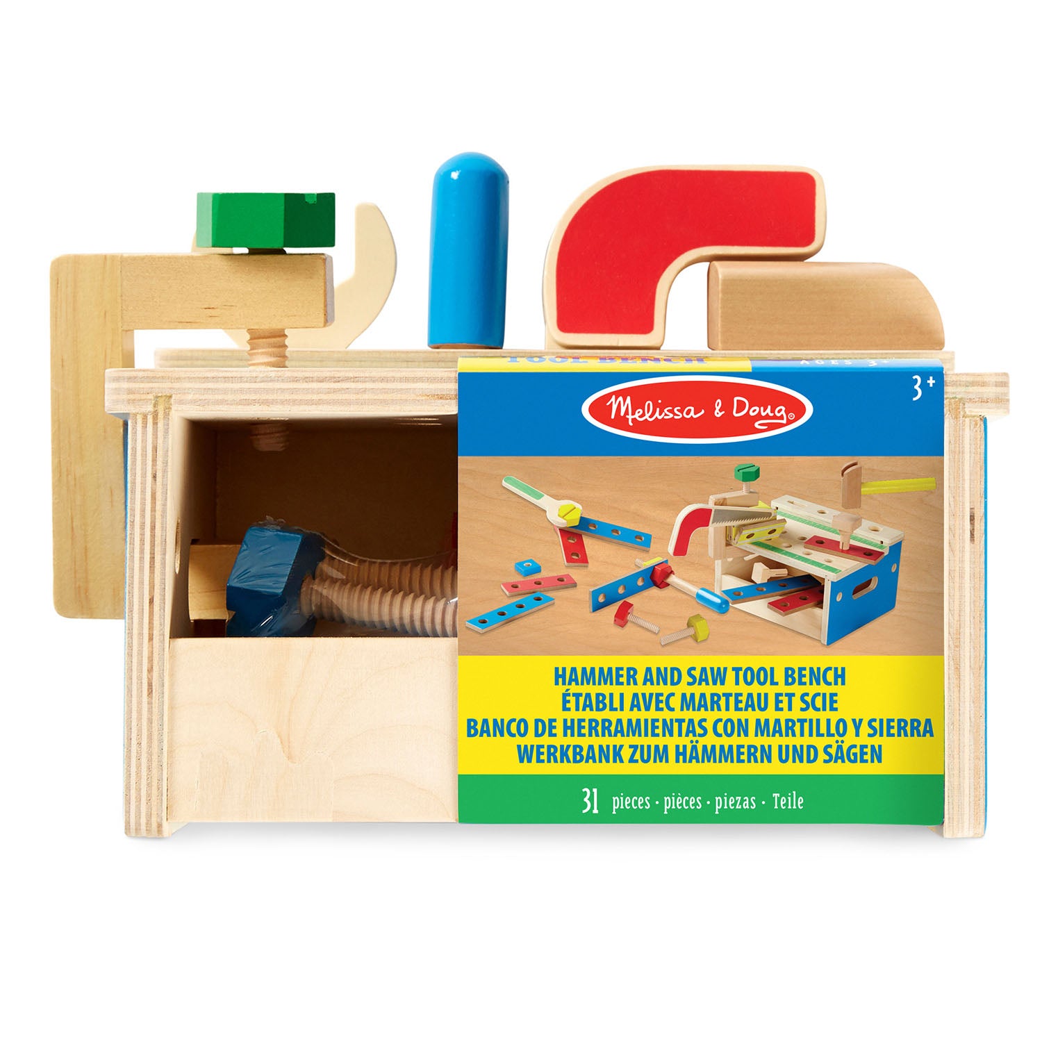 MELISSA & DOUG MND Wooden Building Set Hammer